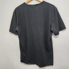 Lanky Llama Craftsman Henley Men’s T-Shirt L Tall Slim Fit Knit Gray Polycotton
