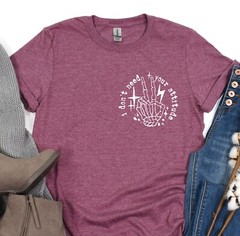Oversize Shirt, I don’t need your attitude T-Shirt, Positive Vibes Tee