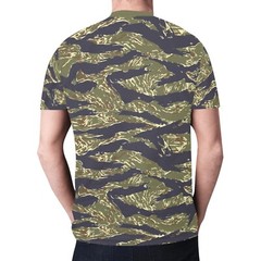 US Tigerstripes Woodland Camouflage Sports Tee XS to 5XL
