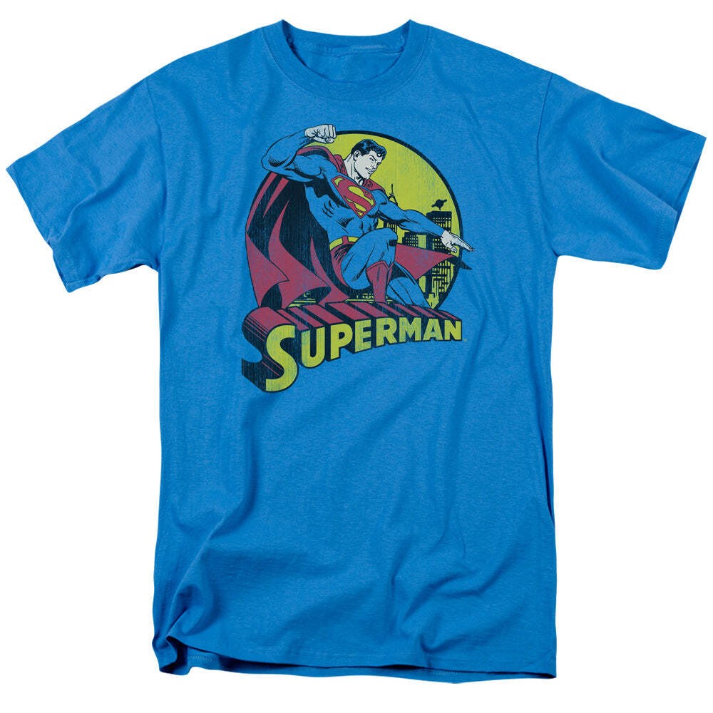 DC Superman Licensed Adult Unisex T-Shirt Regular Fit Tee SM-3X