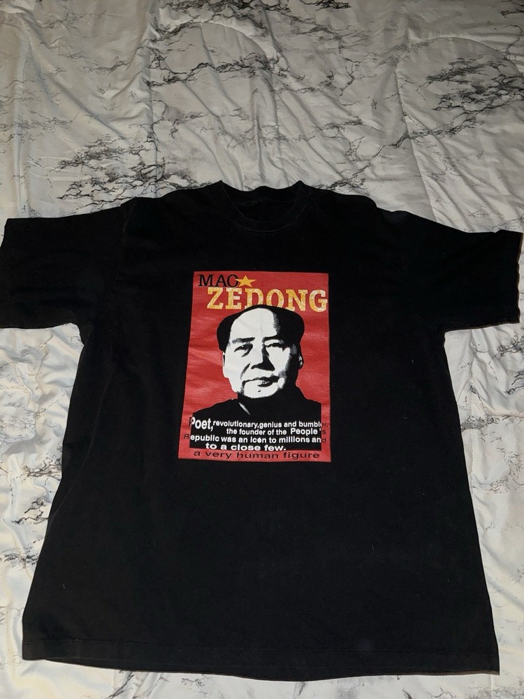Mao Zedong Shirt Size XL vintage Y2K