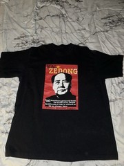 Mao Zedong Shirt Size XL vintage Y2K