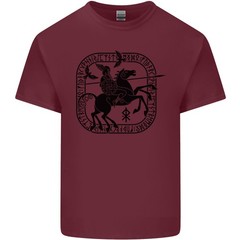 Odin Wotan Vikings Valhalla Norse Mythology Mens Light Cotton T-Shirt