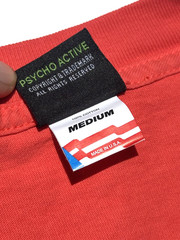 psycho active t shirt medium,PSYCHO STATE T-SHIRT, jiu jitsu