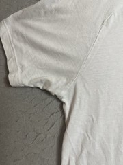 Alo Yoga Triumph Crew Neck Tee Mens L White Sueded Performance T-Shirt Casual
