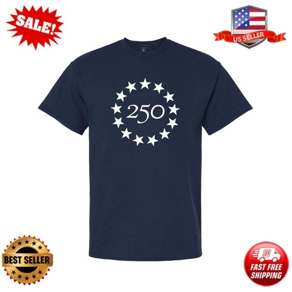 America 250 T-Shirt usa anniversary flag celebration 4th of july 1776 2026 250th