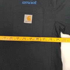 Carhartt Force Men’s Navy Smart Mechanical Solutions Pocket T-Shirt Size Small