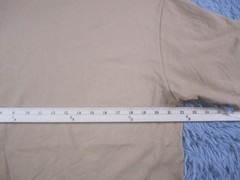 Shaka Wear Shirt Mens Large Tan Streetwear Super Max Heavy Cotton Short Sleeve