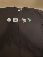 The Office Nbc Experience Store T Shirt Short Sleeve Black Sz XL Dwight Unicorn