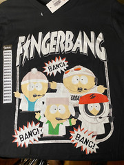 SOUTH PARK “F*ngerBang” Bang Bang Group Finger Shooting T Shirt-NWT