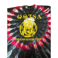Queens of the Stone Age The End Is Nero Tour Tie Dye T-Shirt Mens 2XL QOTSA Kill