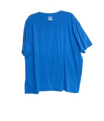 Goldtoe Mobility Stretch Tee Shirt XXL Blue Cotton Blend Unisex Comfortable Crew