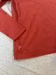 Public Rec Shirt Mens S Long Sleeve Orange Stretch