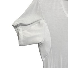 Thompson Tee Sweatproof Undershirt Men’s Sz M White Slim Fit V-Neck Short Sleeve