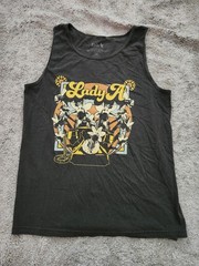 Lady A Tank Top Request Line Tour Merch Overstock Adult Medium Screen Print