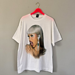 CARDI B Imaginary Playerz AM I THE DRAMA? Album White T-Shirt Merch Box Set XL