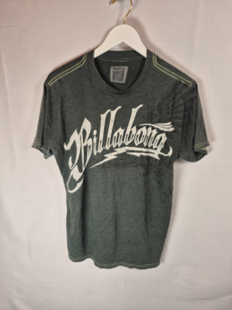 Vtg Billabong Shirt Mens M Surf Skater Graffiti Streetwear Logo Y2K Tee