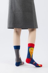 Funny Novelty Socks with Unique Asymmetric USA Designs,Cute Personalized Sock…
