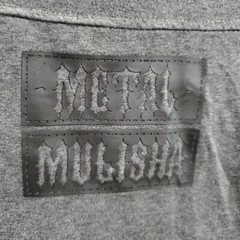 VINTAGE Metal Mulisha Men Shirt Medium Gray Logo Death Cheaters Y2K Tee