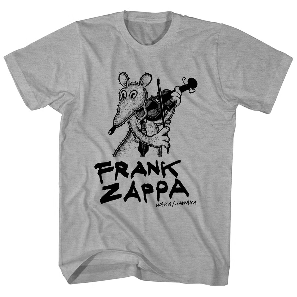 Frank Zappa in Concert Tour T-shirt Grey Unisex All Sizes 20