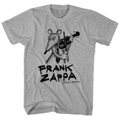 Frank Zappa in Concert Tour T-shirt Grey Unisex All Sizes 20