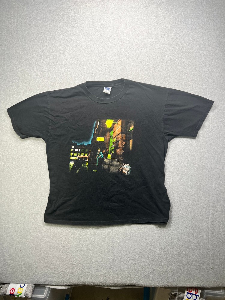 Vintage 1998 David Bowie Ziggy Stardust K West Shirt XL Double Sided 90s