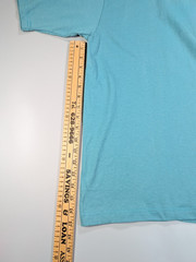 Vintage Champion T-Shirt XL USA Teal Blue 1990s NWT