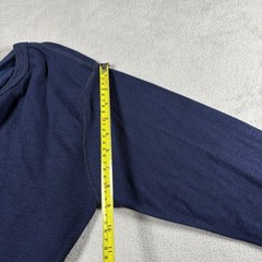 Duofold Men’s L Blue Wool Two Layer Base Hike Merino Outdoors Trekk Prep #6A