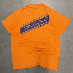 Vintage 80s Duke University Soccer Eurosport Graphic Tee Fits S/M Made In USA