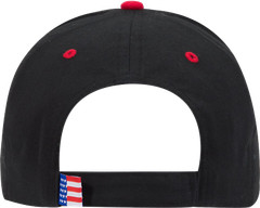 Trump 45/47 Embroidered One Size Fits All Structured US Flag Hat