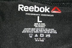 Reebok Performance, Lightweight Men’s T-Shirt, Large, Black, Poly/Spandex Blend