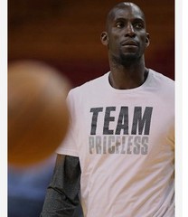 Anta Team Priceless Kevin Garnett Personal Issued Basketball Graphic T Shirt 7XL