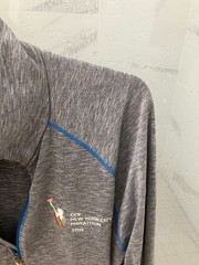 Asics grey TCS New York City marathon 2015 long pullover t shirt men’s 2XL XXL