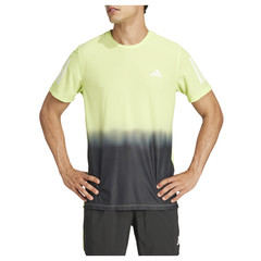 adidas Own The Run Climacool Colorblock Crew Neck Short Sleeve Athletic T-Shirt
