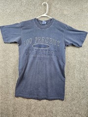 Vintage PEPSI S/M TShirt Single Stitch Blue 100 Percent Guaranteed
