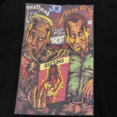 Spreadshirt Shirt Mens 4XL Black Horror Comic Biguns Graphic Tee T-Shirt
