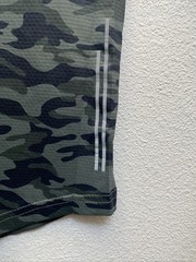 Kenneth Cole Active T Shirt Large Green Camo Crew Neck Tech SS Tee NWT $49