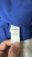 Kappa Blue Royal Logo Maxi Side Band T-Shirt – Size M 🔥