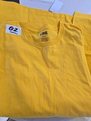 CSG T-Shirt 3XL Sports Gear Yellow Cotton Solid Yellow