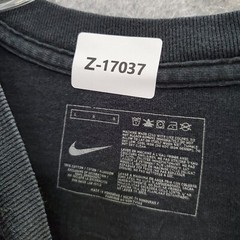 Nike Men Shirt Large Black Swoosh Logo True To The Core Basketball Crew Neck Tee