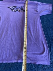 Lot of 6 VTG SINGLE STITCH Yellow Butterfly Print T-Shirts Size L/XL