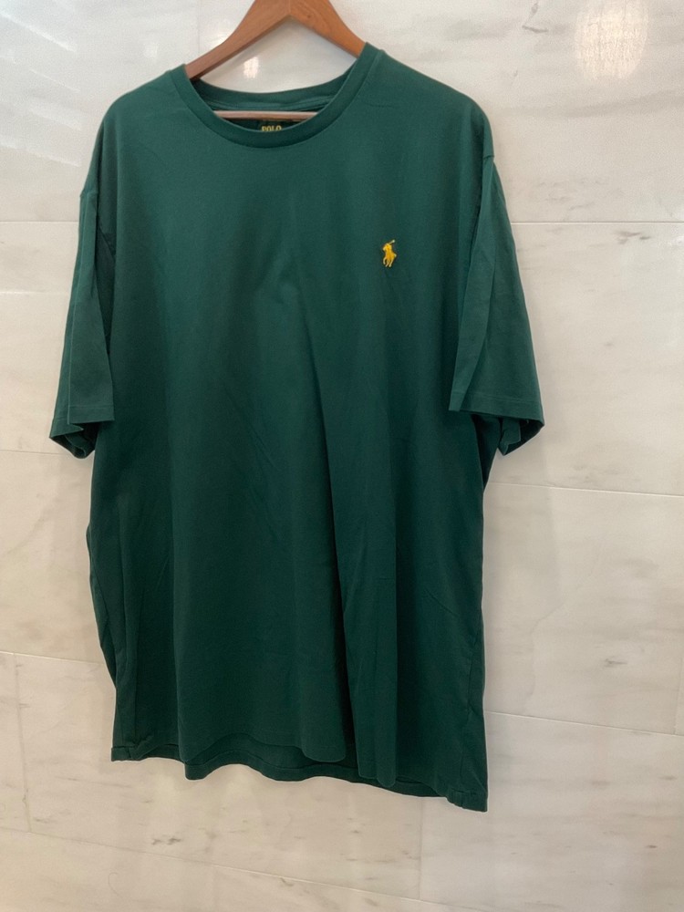 POLO Ralph Lauren Big & Tall HUNTER GREEN Short Sleeve Crewneck T Shirt 3XLT S42