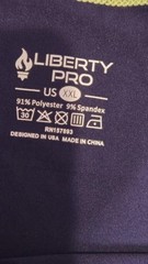 NWT Liberty Pro Mens 2XL Poly Spandex Blend T Shirt Swim Shirt Short Sleeved…