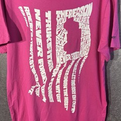 TRUKFIT Men’s XL V. Berry Pink Short Sleeve Graphic T-Shirt Cotton El Salvador