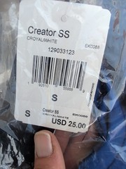 Adidas Creator SS T-Shirt Royal Blue White Men’s Size Small NWT Athletic Tee