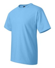 Hanes Beefy-T Cotton Plain Crew Neck Short Sleeves Adult T-Shirt 5180 S~2XL