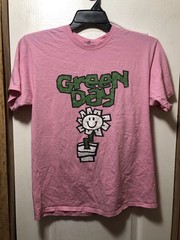 RARE Pink Green Day Official Merchandise Festival Pullover Men’s M Shirt Punk
