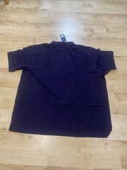 Espionage Men’s Collared T Shirt Size 5XL Navy Blue Damson