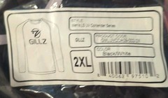 Gillz Men’s LS UV Tournament Series Black/White L/S FISHING Shirt Size 2XL NWT