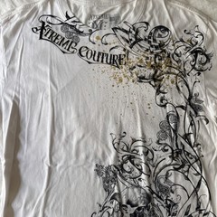 Xtreme Couture Mens T-shirt Ribbon Size XL
